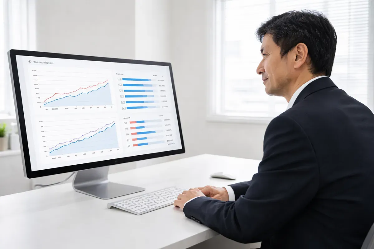 システム開発の費用対効果と稟議資料を整理する画面