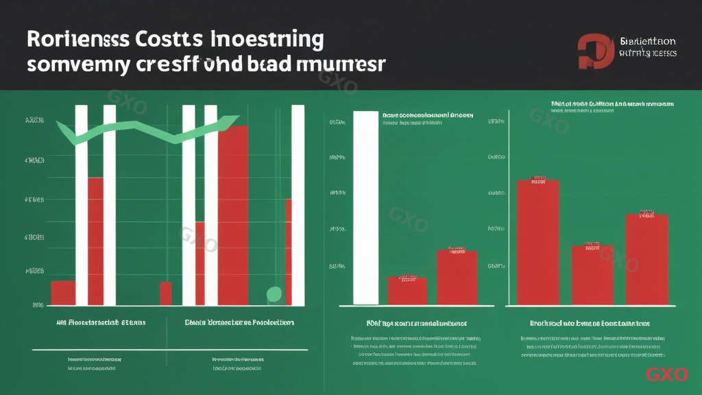 Professional infographic comparing power redundancy investment costs versus downtime losses. Left side: stacked bar chart showing initial cost, annual maintenance, and battery replacement over 5 years. Right side: downtime cost estimation with hourly loss rate multiplied by expected outage hours. Break-even point highlighted where investment pays for itself. Clean business presentation style with green (savings) and red (costs) color scheme.