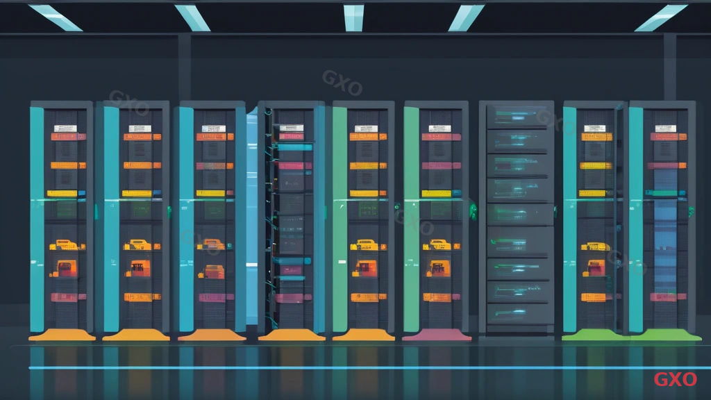 Clean modern illustration showing zone-based power protection in a data center. Multiple server rack groups (3-4 racks each) are shown, each zone protected by its own dedicated UPS pair. Zones are color-coded and labeled Zone 1, Zone 2, Zone 3. A failure icon on Zone 2 UPS shows that only Zone 2 is affected while other zones continue operating. Bird's eye view layout style.