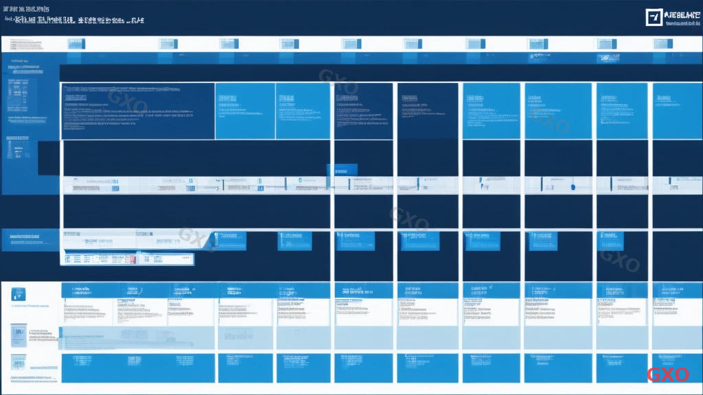 Technical diagram illustrating the construction and installation timeline for FLET'S Hikari Cross Biz. Gantt chart style showing phases: application (week 1-2), review (week 2-3), construction scheduling (week 3-4), installation day, and testing. Calendar icons and milestone markers. Clean corporate blue design with Japanese annotations.
