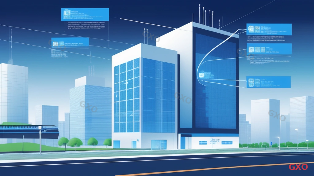 Clean modern illustration showing the architecture of NTT FLET'S Hikari Cross 10Gbps fiber service for business. Diagram with ONU at office side, fiber line connecting to NTT exchange building, and ISP cloud on the other end. Labels in Japanese with blue and white color scheme. Professional infographic style emphasizing speed and reliability.