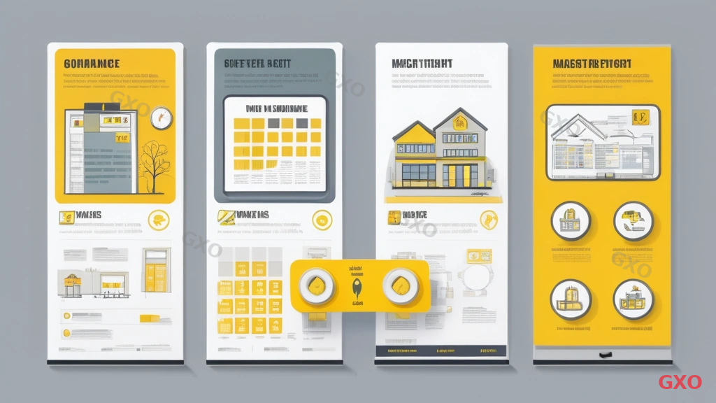 Clean modern illustration showing three warning signs with icons: 1) building floor plan with weight limit indicator, 2) calendar with 5-year timeline and growth chart, 3) maintenance contract document with magnifying glass. Each warning has a brief caption. Yellow caution theme with professional corporate styling, educational poster layout.