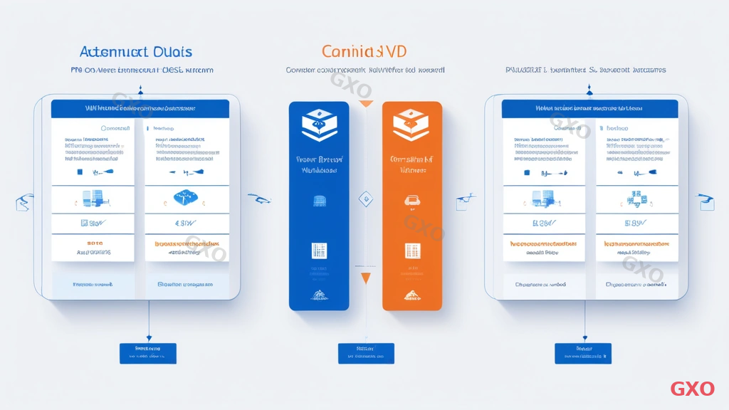 Professional comparison infographic of P2V migration tools: Disk2vhd, Acronis Cyber Protect, and StarWind V2V Converter. Three columns showing supported OS, output format, automation level, and licensing model. Clean table layout with orange header row, white background, modern flat design.