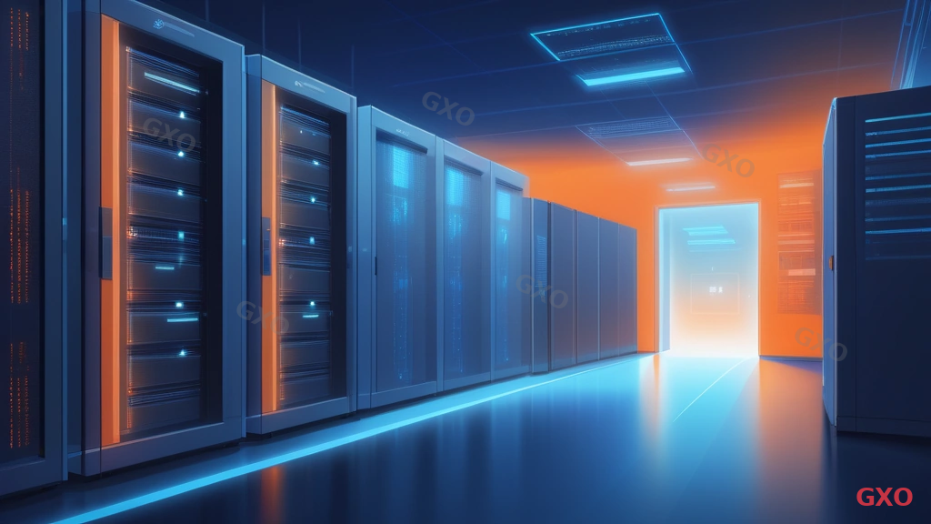 Clean modern illustration showing P2V migration process. Left side depicts a physical server rack with blinking LEDs, center shows a conversion engine transforming physical disk to virtual disk image, right side shows the resulting virtual machine running on a hypervisor. Step-by-step flow with numbered stages. Warm orange to cool blue gradient, professional technical style.