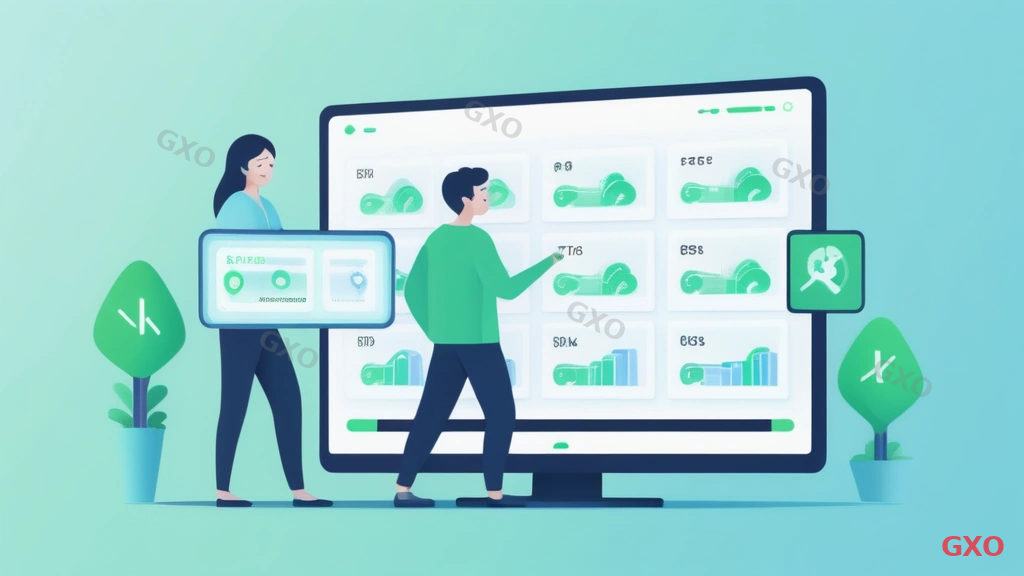 Clean modern illustration showing a user selecting between multiple VPN servers on a dashboard interface. Three server options displayed with load percentage bars (Tokyo 85% full, Osaka 40%, Nagoya 30%). An arrow points to the least loaded server. Green checkmark on optimal choice. Light blue interface design with professional business aesthetic.