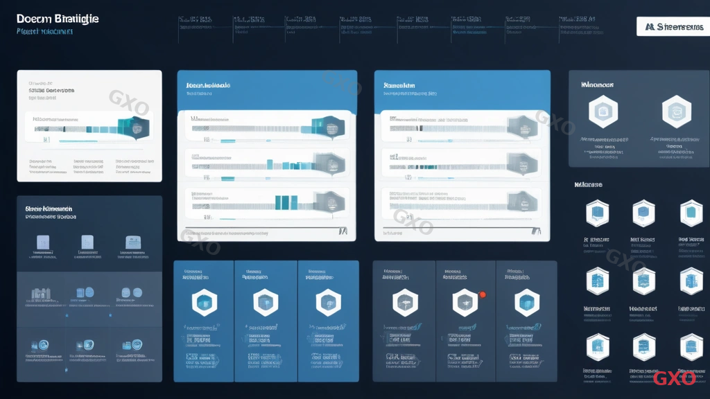 Professional infographic displaying FortiGate 80F key specifications in a clean dashboard layout. Large numbers showing 10 Gbps firewall throughput, 1.4 Gbps IPS, 900 Mbps threat protection, 1.5M concurrent sessions. Each metric displayed in a card-style layout with icons representing firewall, shield, VPN lock, and network connections. Corporate blue and dark gray color scheme with white text, modern flat design style.