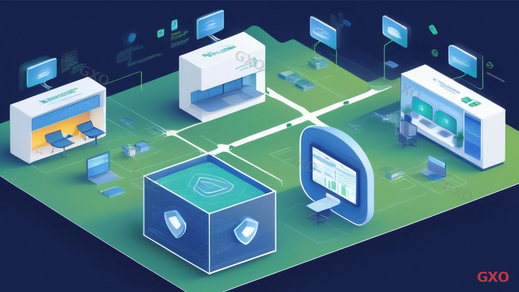Modern illustration showing hybrid network architecture connecting corporate headquarters, branch offices, cloud services (AWS, Azure icons), and remote workers through SD-WAN overlay. Three distinct pathways color-coded for each firewall vendor. Central hub with security shield icon. Clean flat design with isometric perspective. Blue, white, and subtle green color palette. Emphasizing secure connectivity across distributed environments.