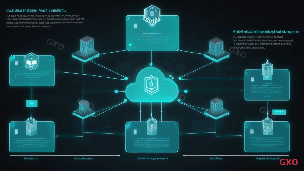Technical diagram illustrating HPE iLO 6 security architecture with Silicon Root of Trust and SPDM layers. Layered security model showing hardware root at bottom, firmware verification in middle, and SPDM option card authentication at top. Shield icons and lock symbols. Dark background with glowing cyan security layers, professional cybersecurity visual style.