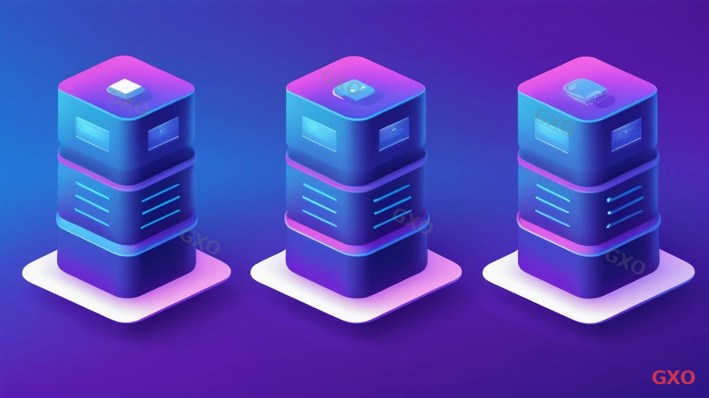 Modern illustration showing four use case scenarios for Gen11 servers arranged in quadrants: database (with cylinder icon), virtualization (with VM stack icon), AI/ML (with neural network icon), and HCI (with converged infrastructure icon). Each quadrant has a brief label and relevant icon. Blue-purple gradient background, clean flat design, enterprise technology style.