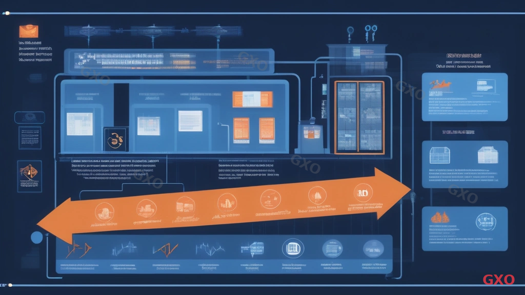 Professional infographic displaying three converging arrows labeled DX pressure, aging infrastructure, and budget constraints pointing toward a central alert icon. Background shows a stylized Japanese corporate office environment. Each arrow has small icons: a digital transformation symbol, an old server rack with dust, and a shrinking budget chart. Modern flat design with muted corporate blue, orange warning accents. Conveying the compounding factors behind EOSL crisis.