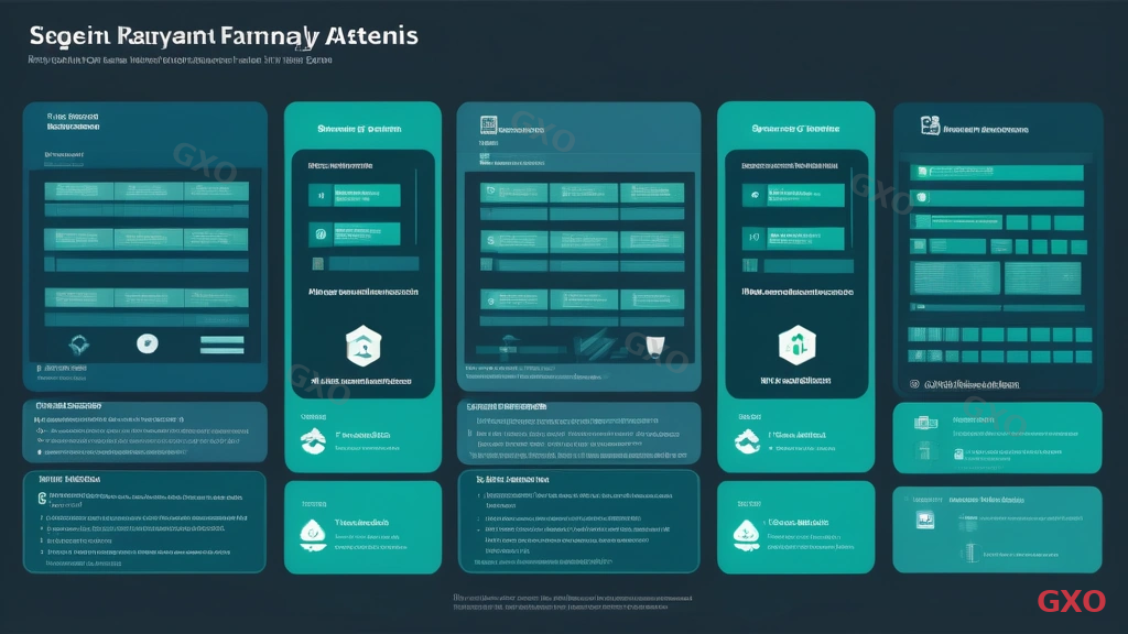Professional infographic showing GXO's recommended HPE Care Pack selection patterns organized by system scale. Three tiers: Small (1-5 servers, mostly Basic with 1 Essential), Medium (5-20 servers, mixed Basic/Essential/Critical), Large (20+ servers, full tier deployment with management portal). Each tier shows a simple server rack diagram with color-coded maintenance levels. Clean corporate design with numbered recommendations, subtle grid background, blue and green color palette.
