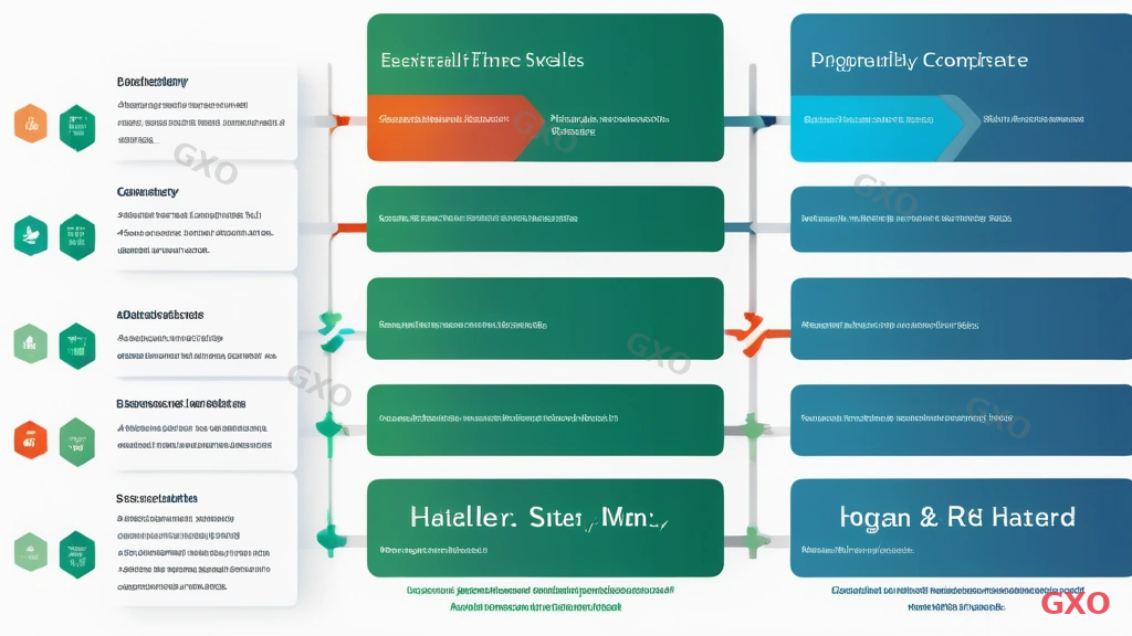Professional infographic comparing three HPE Tech Care service levels side by side. Three columns labeled Basic (green), Essential (blue), and Critical (red/orange). Rows compare: response time, support hours, onsite arrival, incident management, monitoring tools, and relative cost indicator ($ / $$ / $$$). Clean table design with icons for each feature, checkmarks and X marks for availability. White background with subtle gradient headers for each tier.