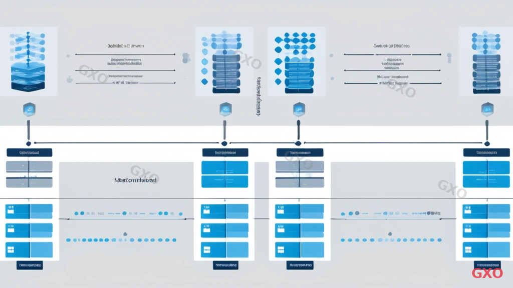 HCIの構成パターン:小規模から大規模まで Clean modern illustration showing three deployment patterns for HCI: minimum 3-node cluster for small business, medium 8-node cluster for mid-size enterprise, and large 32+ node cluster for enterprise scale. Each pattern shown as a rack diagram with node counts. Arrows indicating scale-out capability. Gray and blue corporate color scheme with clear labels and sizing information.