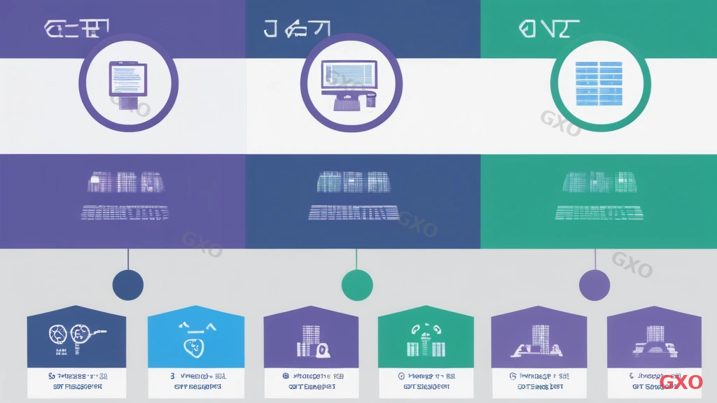 Professional comparison infographic showing three IT outsourcing service types side by side. Left: 'On-site' type with icon of person at desk in office. Center: 'Remote' type with icon of cloud and remote connection. Right: 'Spot' type with icon of wrench and clock. Each column shows: best for, typical cost range, response speed, and recommended company size. Color-coded headers (blue, green, purple). Clean grid layout, corporate Japanese design.