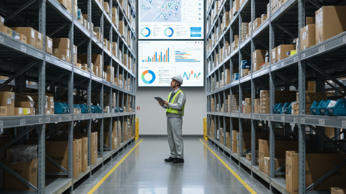 【導入事例】製造業倉庫の見える化