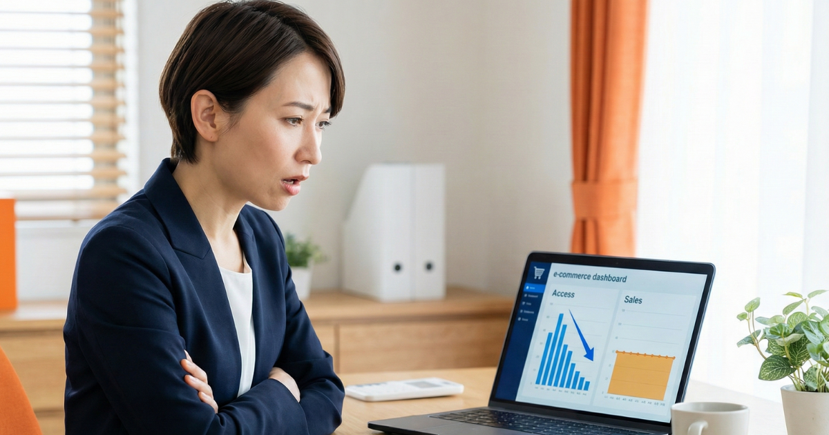 アクセスはあるのに売れないECが、必ず見落としている5つのポイント