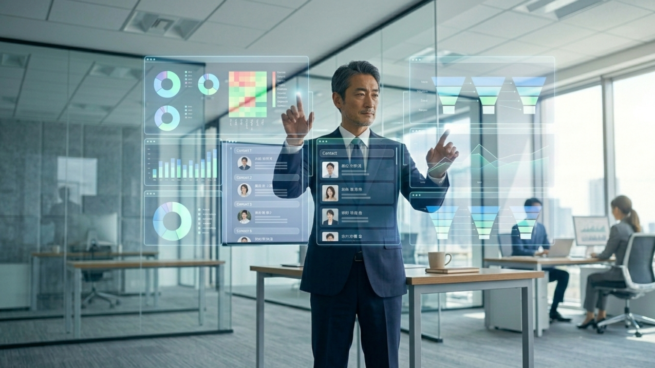 CRM導入の進め方|3大ツール比較と選定基準