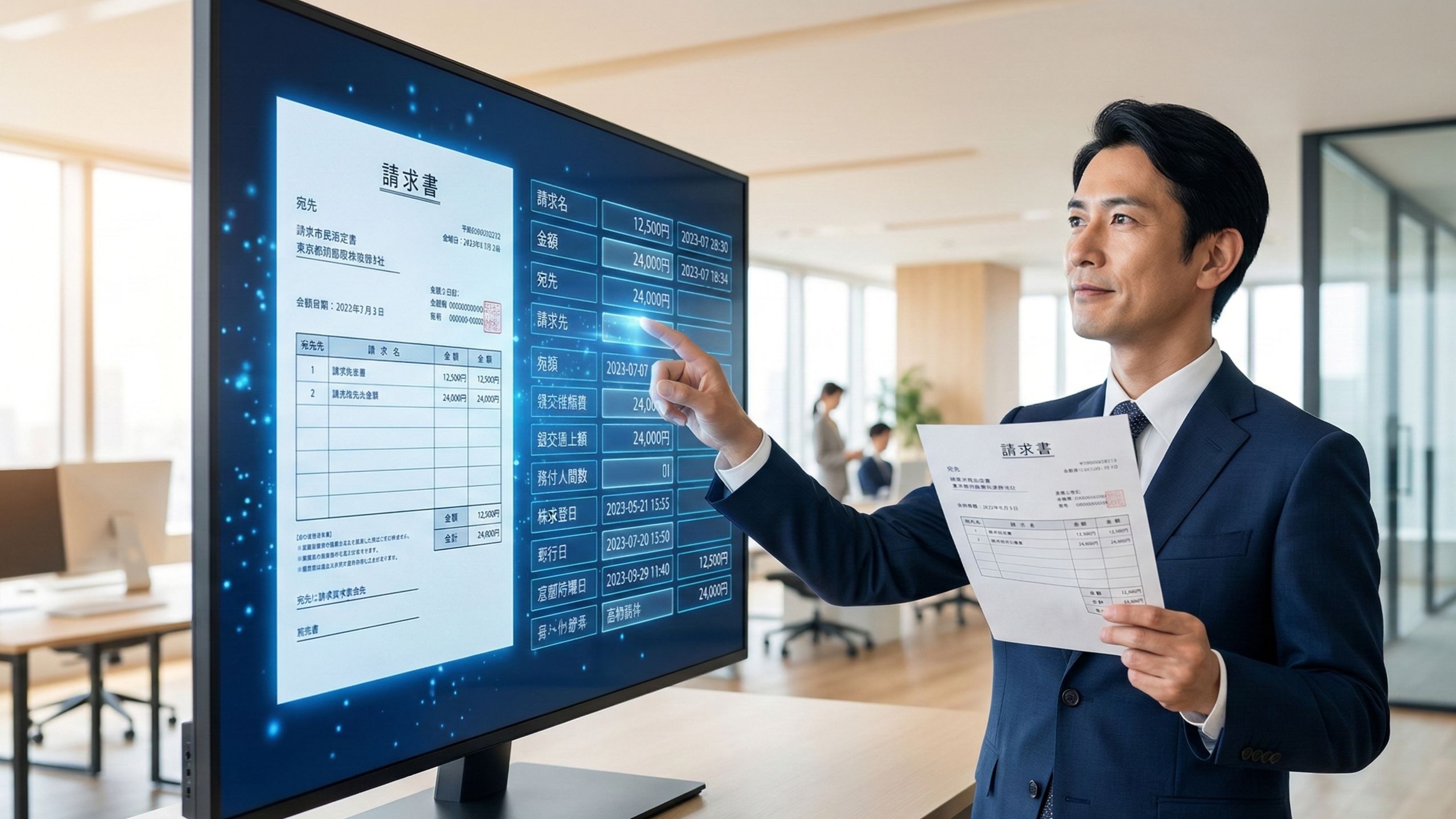 AI-OCR導入ガイド|帳票読み取り精度99%超の実現方法